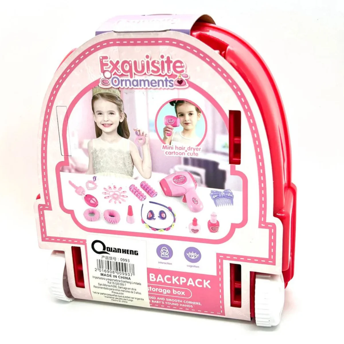 Maletín de peluquería infantil 15 piezas - Imagen 3