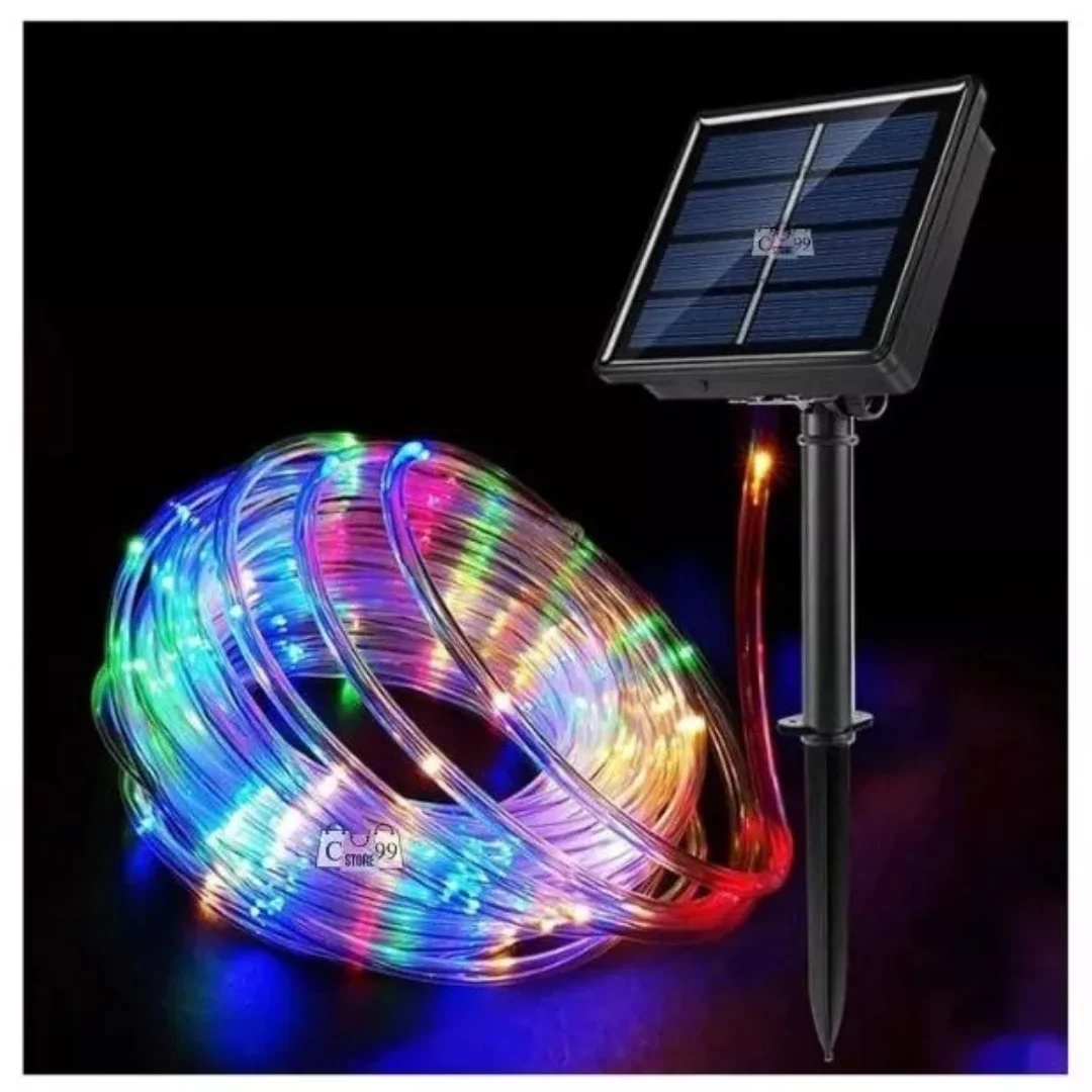 Manguera de Luces Solares LED 10 M