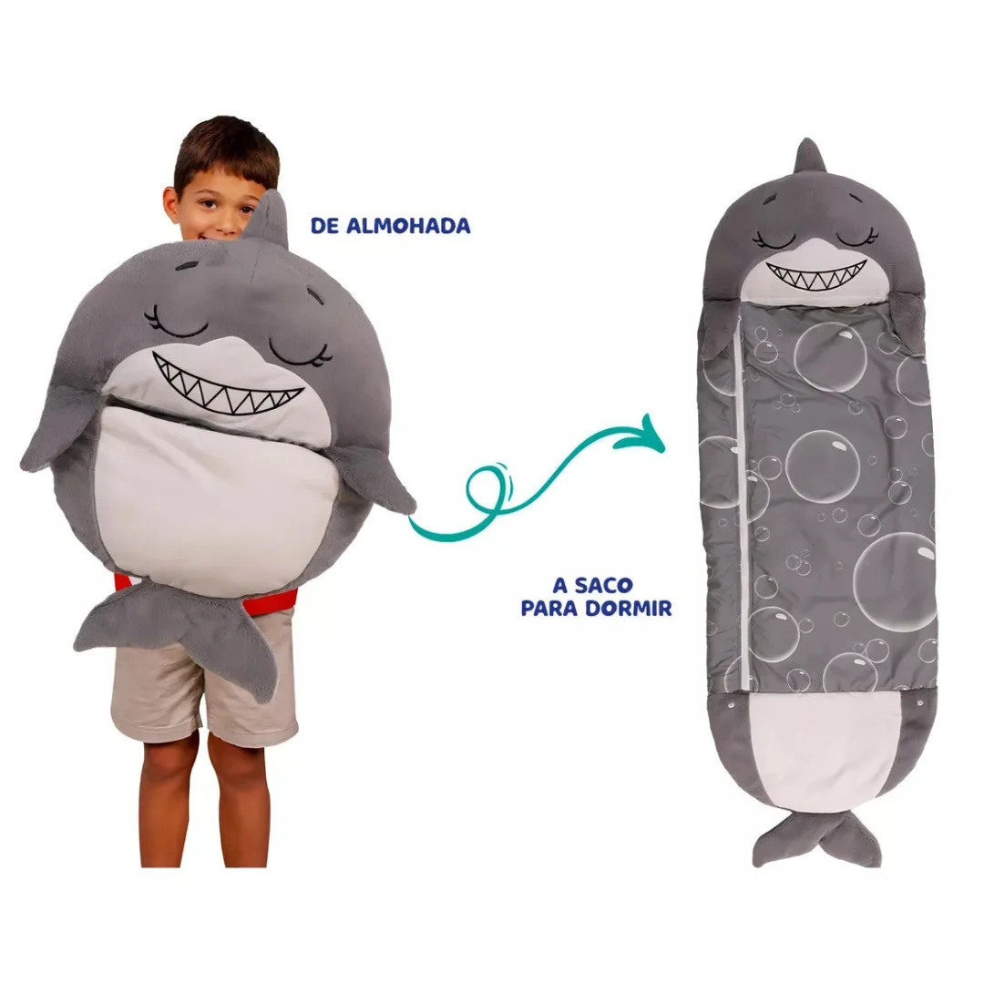 Saco de Dormir 2 en 1 Diseño Tiburón - Imagen 3