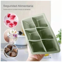 Moldes 6 Espacios Cubo de Hielo XL