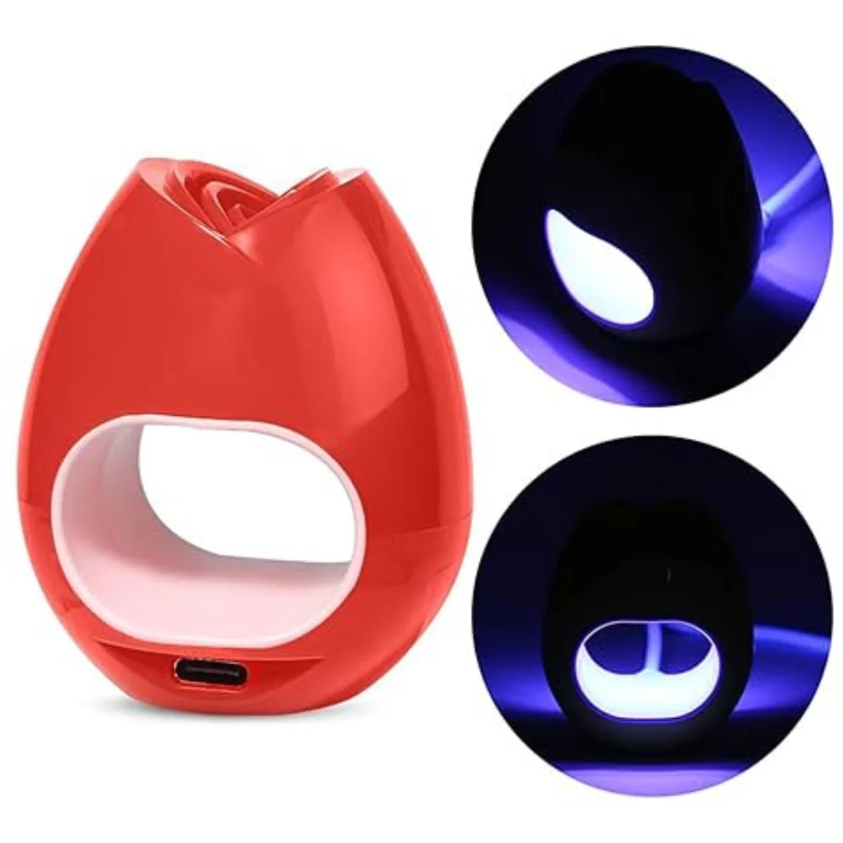 Lámpara de Uñas Mini Rosa UV LED - Imagen 2