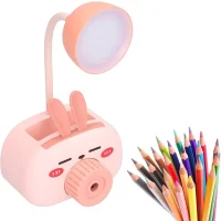 Lámpara Escritorio Conejito + Sacapuntas