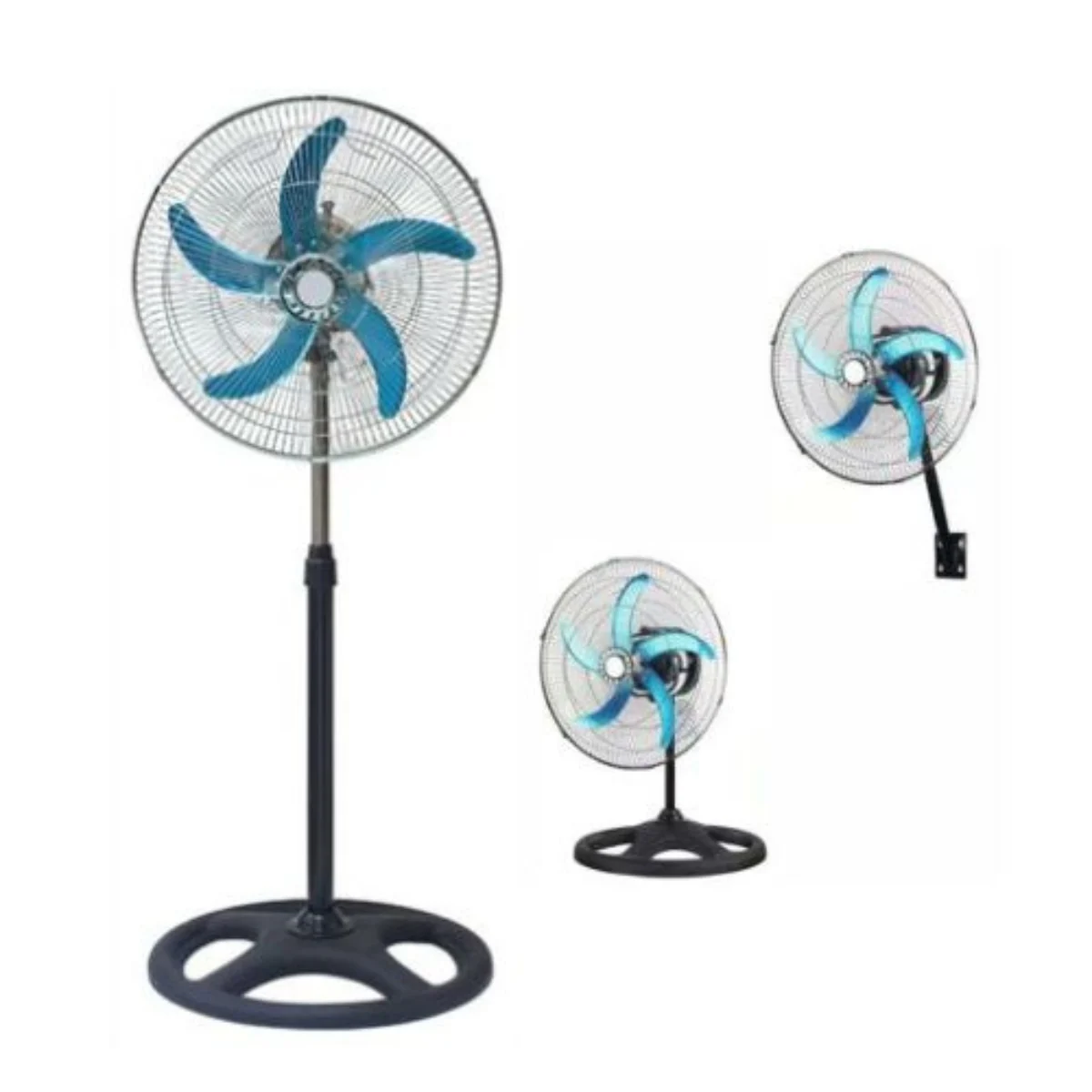 Ventilador Metálico 3 en 1, pack de 2 ud - Imagen 4