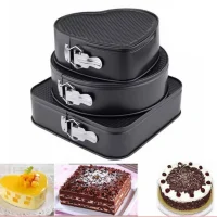 3 Moldes Para Pasteles Desmontables