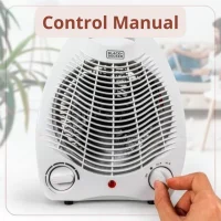 Calefactor Ventilador Eléctrico Portátil