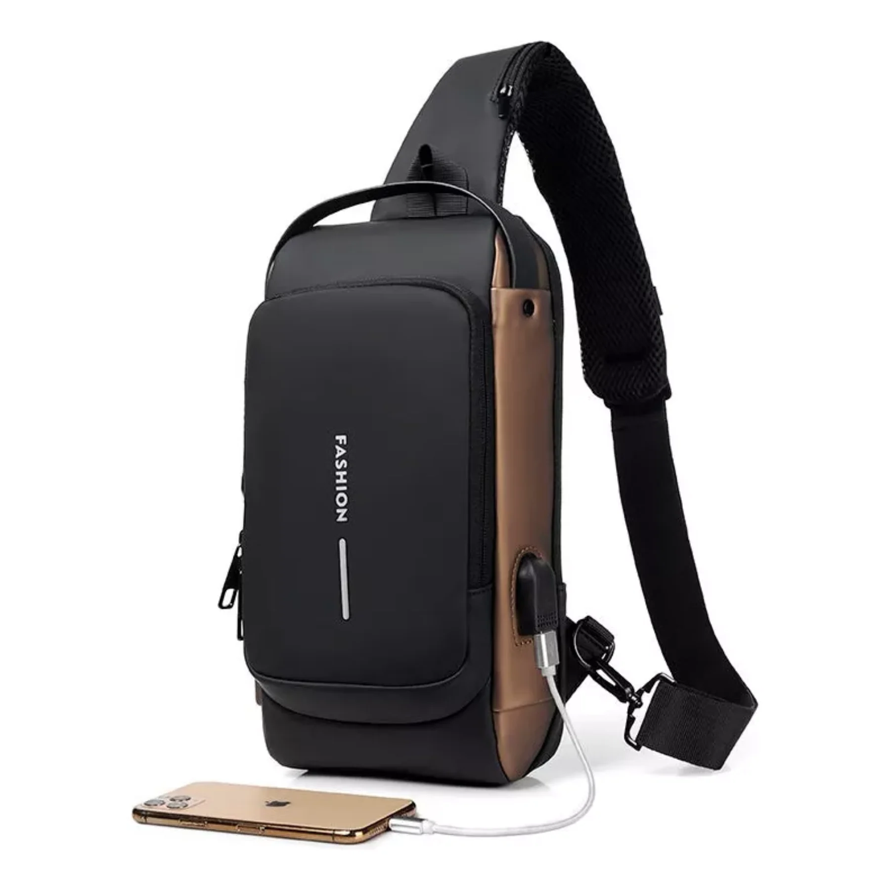 Bolso Bandolera Antirrobo Impermeable - Imagen 6