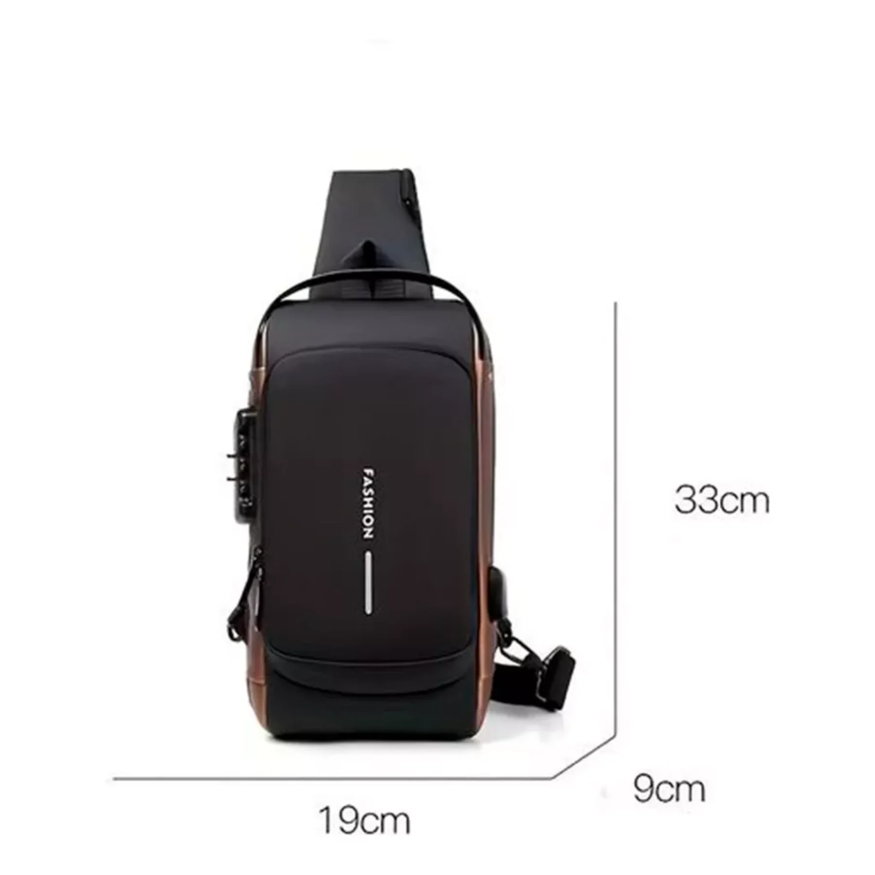 Bolso Bandolera Antirrobo Impermeable - Imagen 5