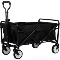 Carrito Black con Mango Plegable Ajustable