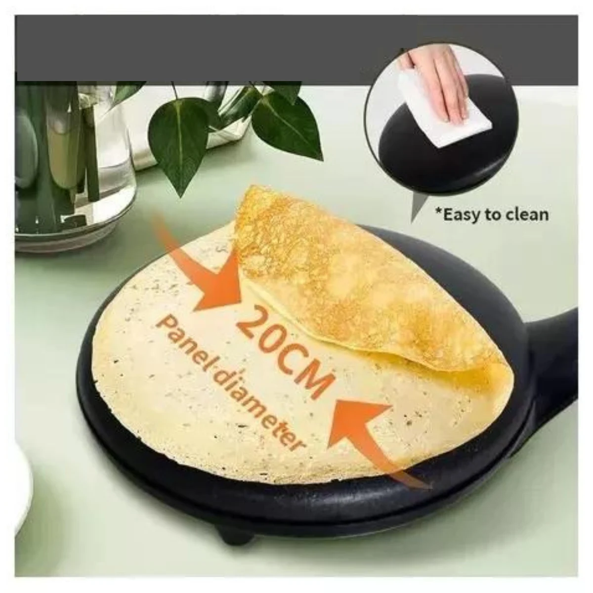 Plancha Eléctrica de Crepes - Imagen 2