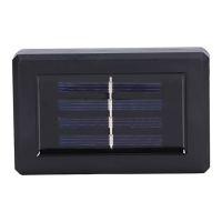 Lampara de Pared con Sensor Solar