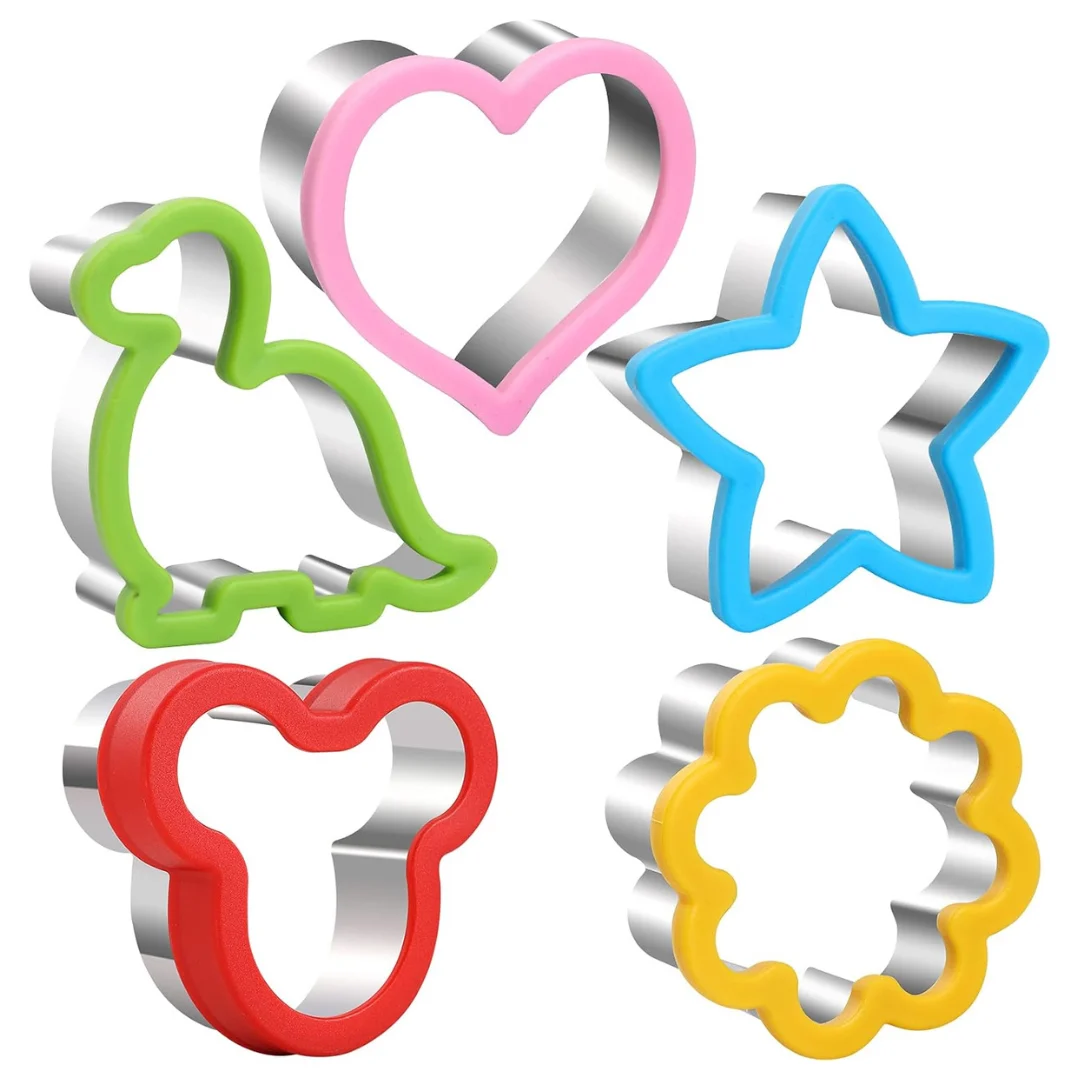 Tiernos Cortadores de Galletas de 5 PCS