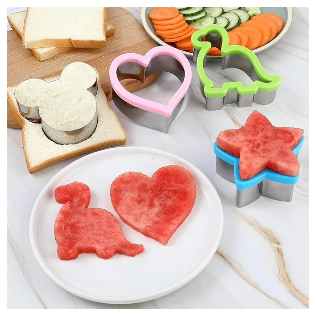 Tiernos Cortadores de Galletas de 5 PCS - Imagen 4