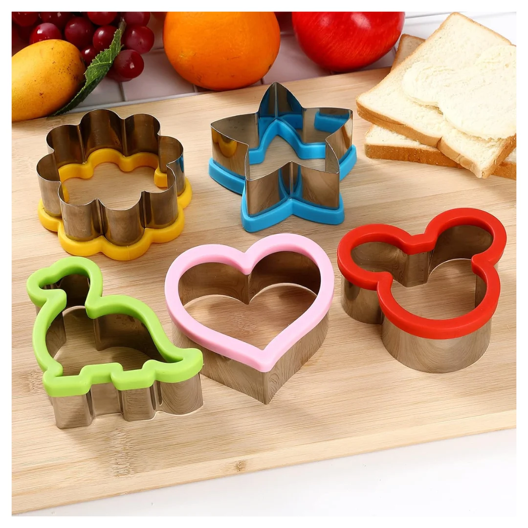 Tiernos Cortadores de Galletas de 5 PCS - Imagen 3
