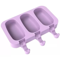 Molde de silicona para paletas heladas con 50 palitos
