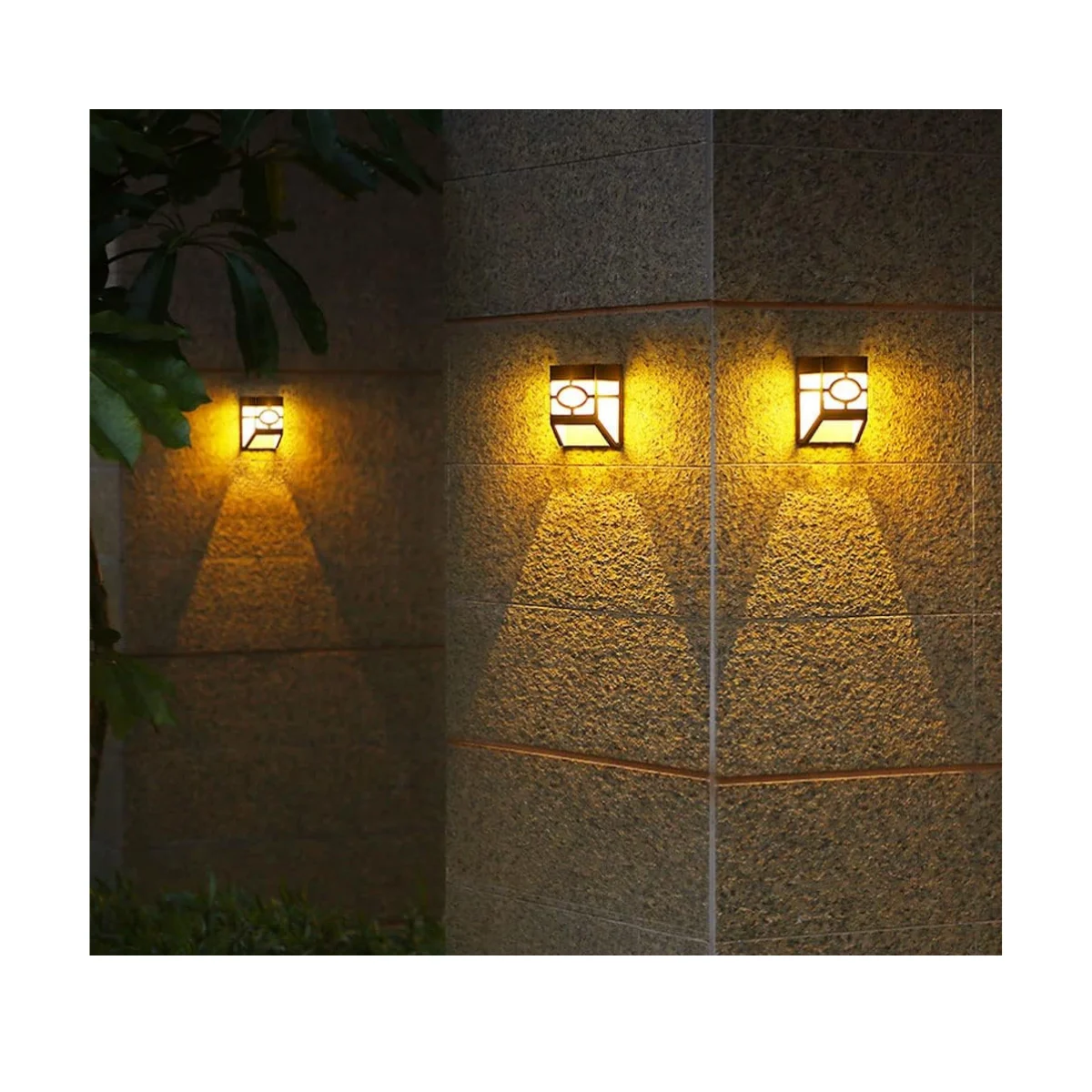 Lampara de pared diseño moderno solar - Imagen 3