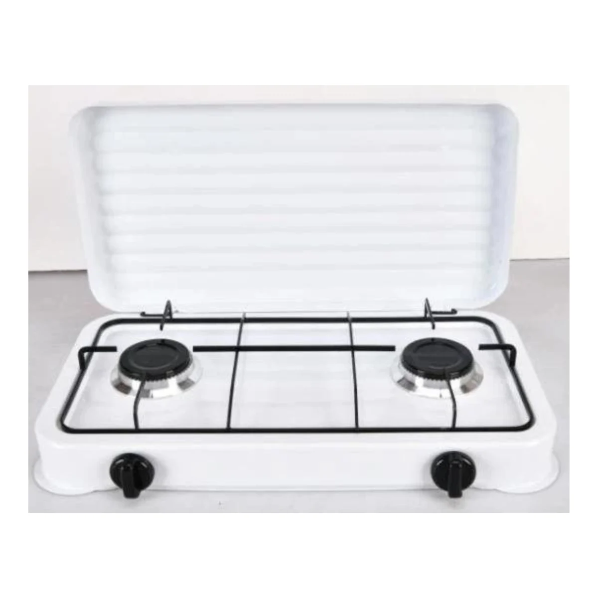 Estufa de Acero Inoxidable 2 Platos