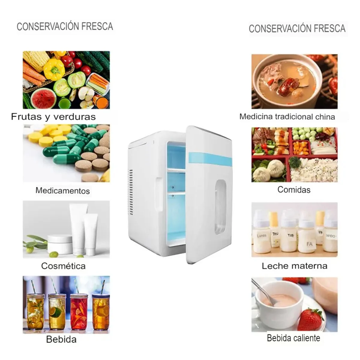 Mini Refrigerador Portátil de 10 Litros - Imagen 2