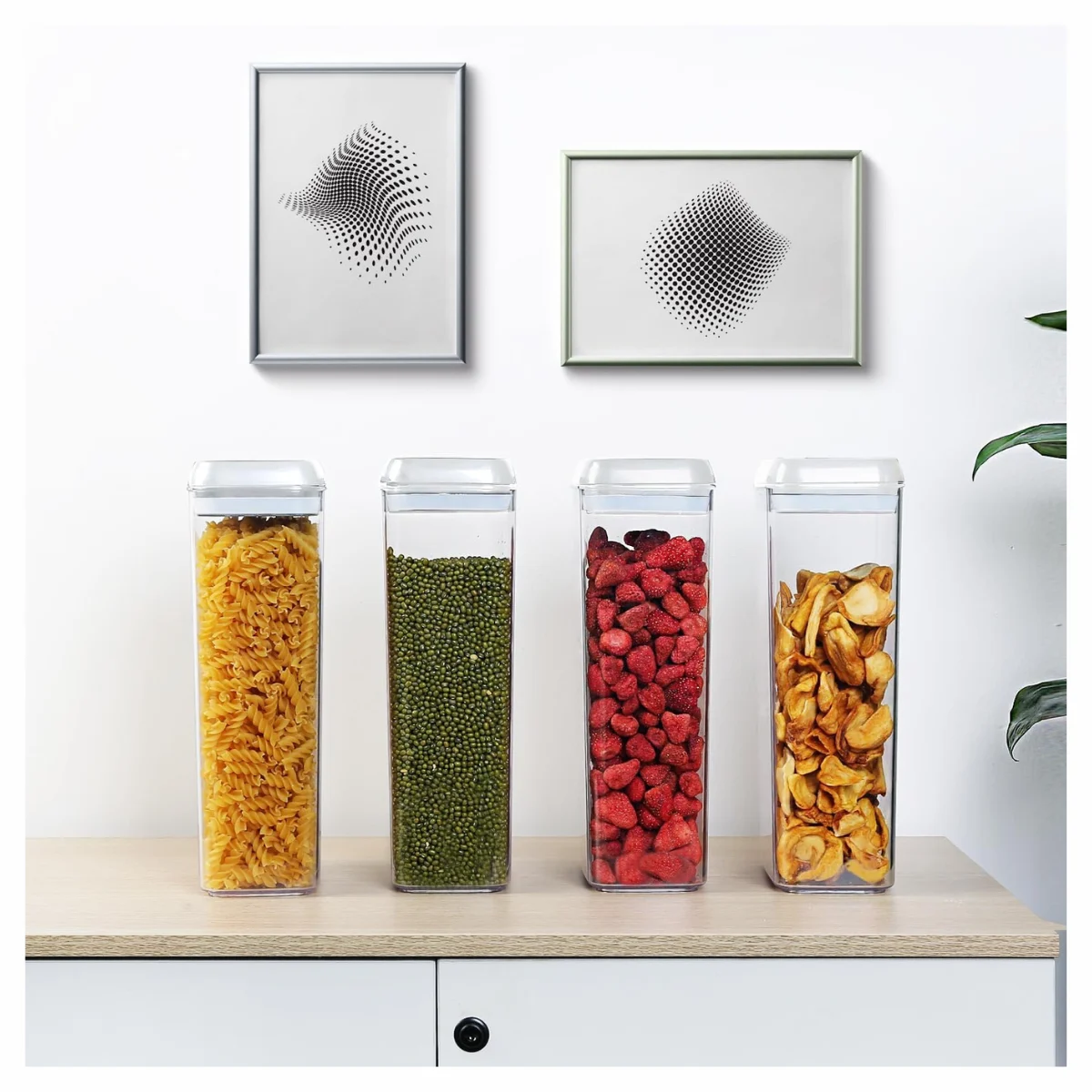 Set de 7 Contenedores Para Alimentos - Imagen 3