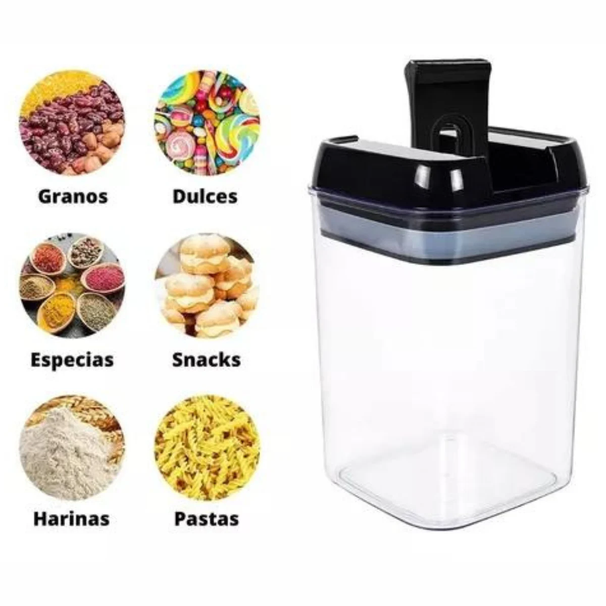 Set de 7 Contenedores Para Alimentos - Imagen 2